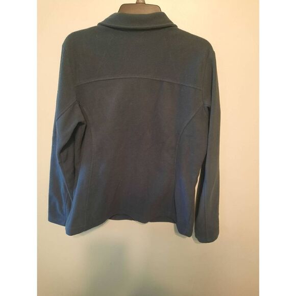 Columbia Size L Blue Fleece Jacket - Picture 4 of 4
